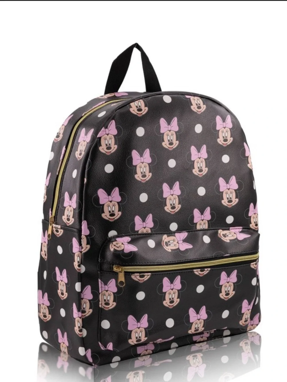 Disney Kids Minnie Mouse 16” Backpack - Black NWT